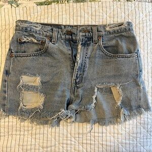 Levi’s 505 cutoff shorts